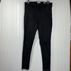 William Rast Women's Black High Rise Stretchable Jeans Size 32